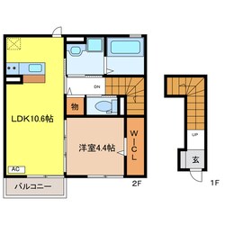 ジムナスターの物件間取画像